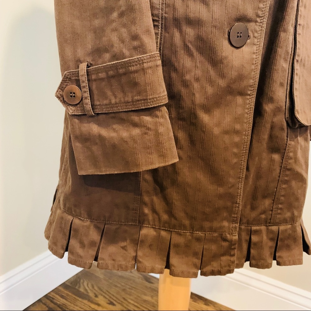 Kenneth Cole Reaction Trench Coat - Picture 3 of 5